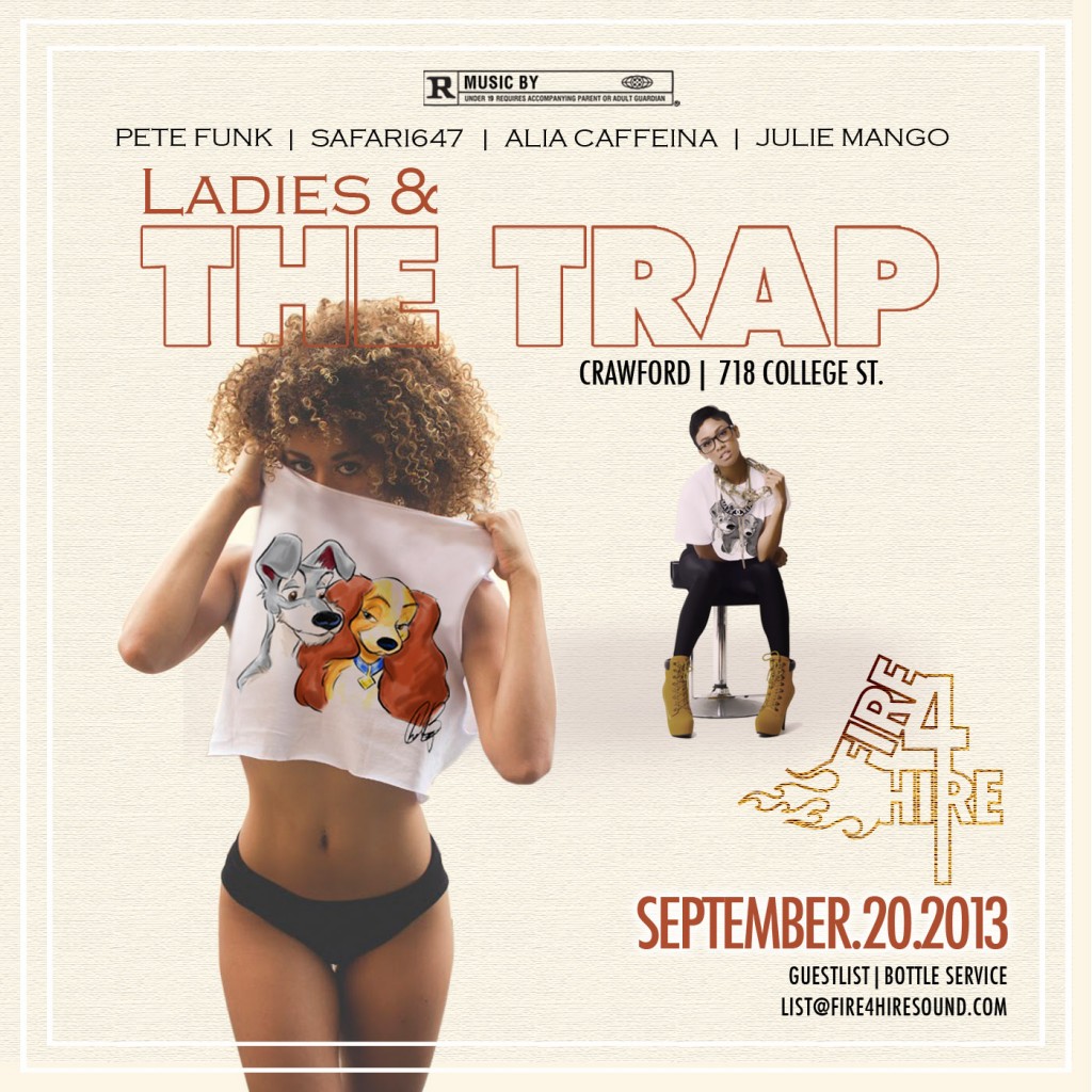 Ladies & The Trap Crawford College Street FIre 4 Hire DJs