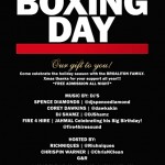 Boxing Day Broalition Fire 4 Hire Spence Diamonds Corey Dawkins Richniques Pete Funk Play on Queen