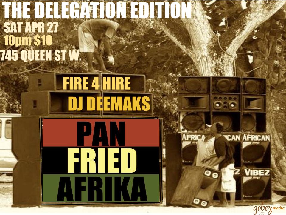 Pan Fried Afrika Delegate Edition Harlem Underground
