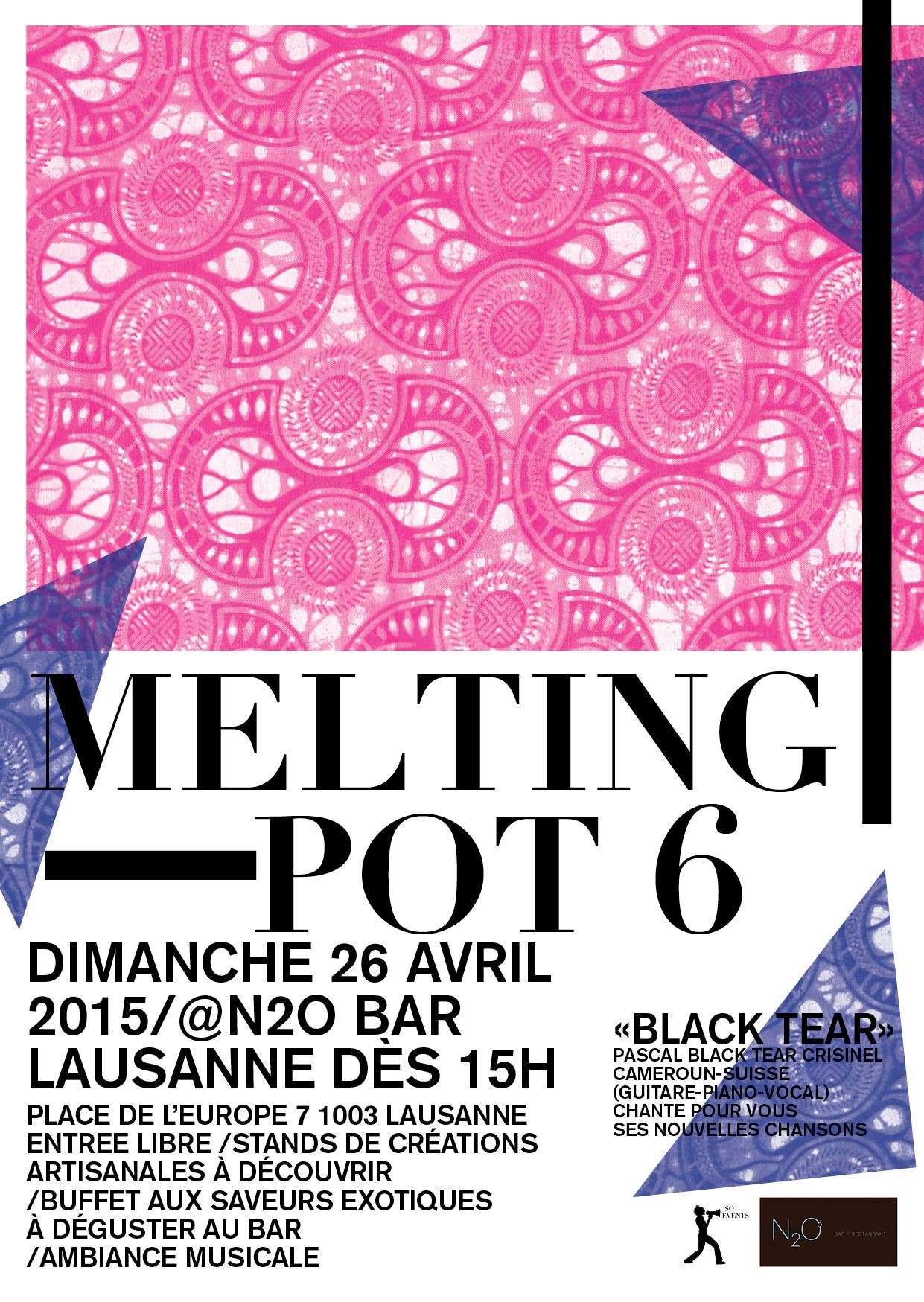 Melting Pot 6 n2o restaurant Lausanne flow April 26